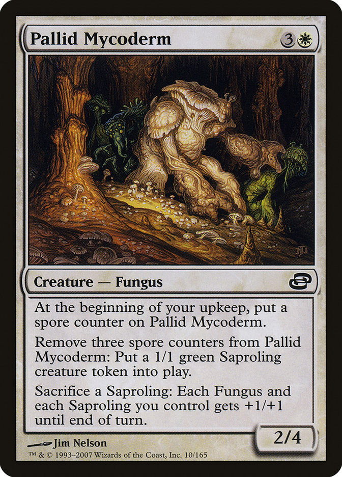 MTG Card Title: Pallid Mycoderm PLC/10