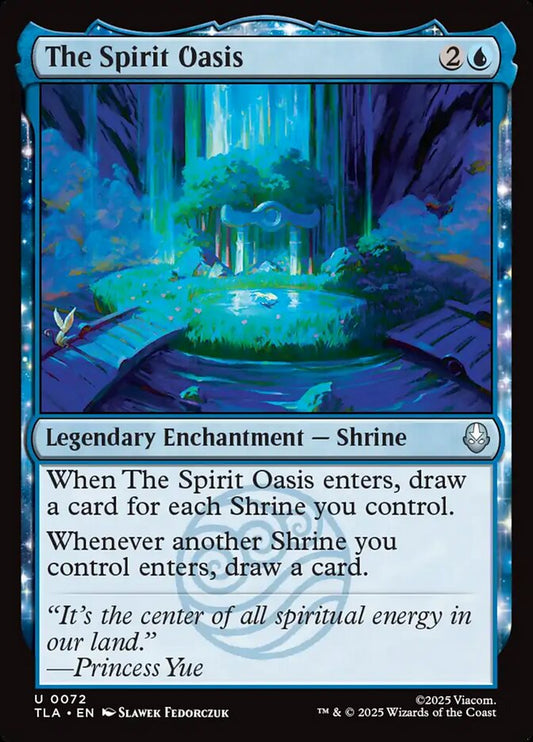 MTG Card Title: The Spirit Oasis TLA/72