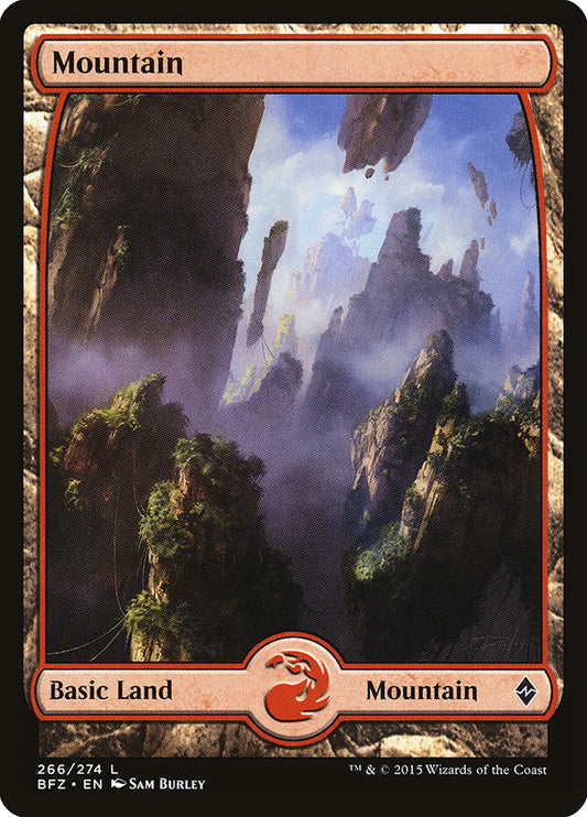 MTG Card Title: Mountain BFZ/266