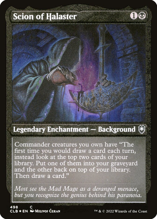 MTG Card Title: Scion of Halaster CLB/498