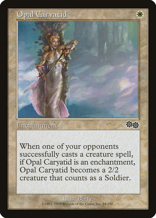 MTG Card Title: Opal Caryatid USG/24