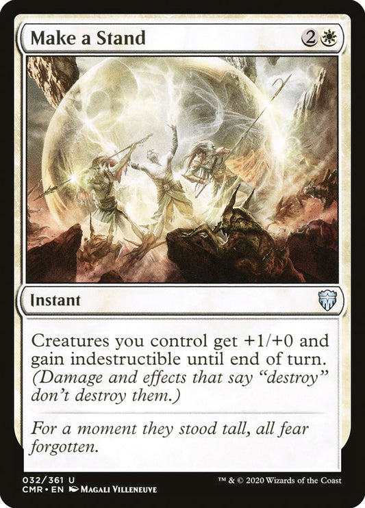 MTG Card Title: Make a Stand CMR/32