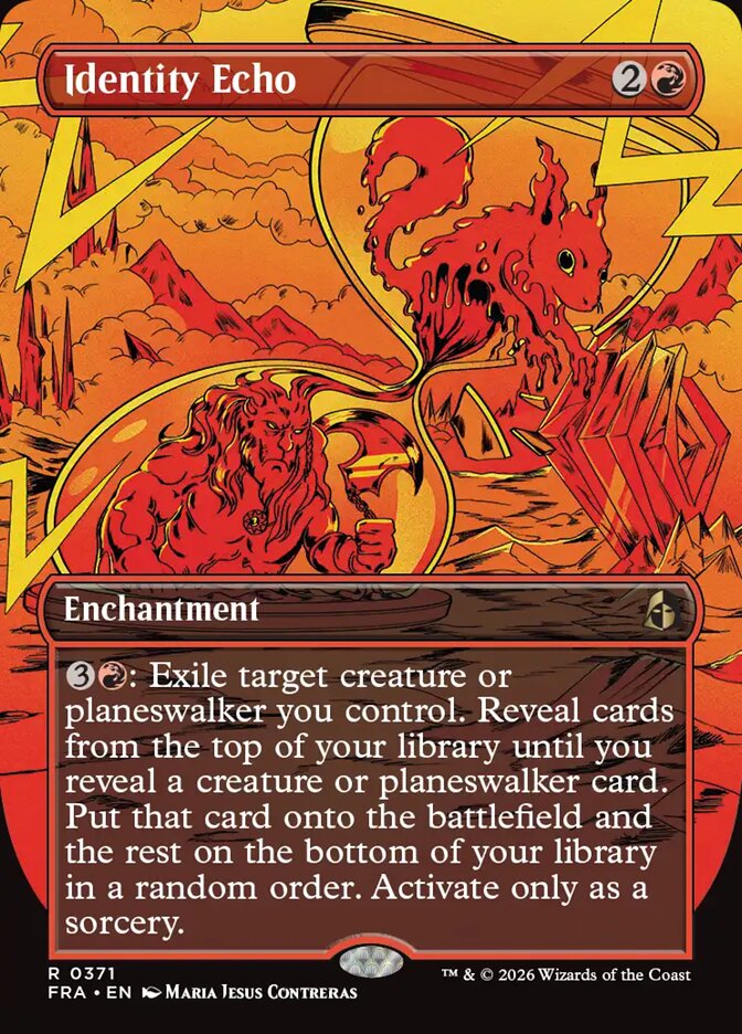 MTG Card Title: Identity Echo FRA/371
