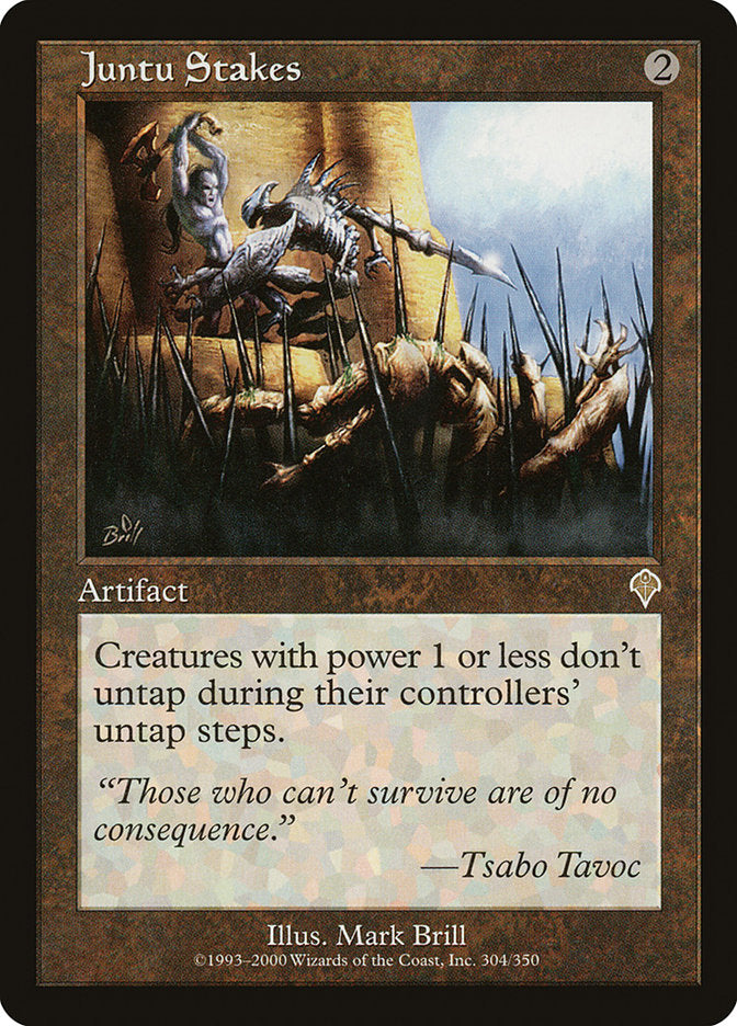 MTG Card Title: Juntu Stakes INV/304