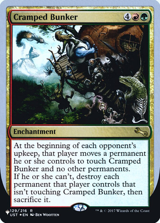 MTG Card Title: Cramped Bunker ULST/45