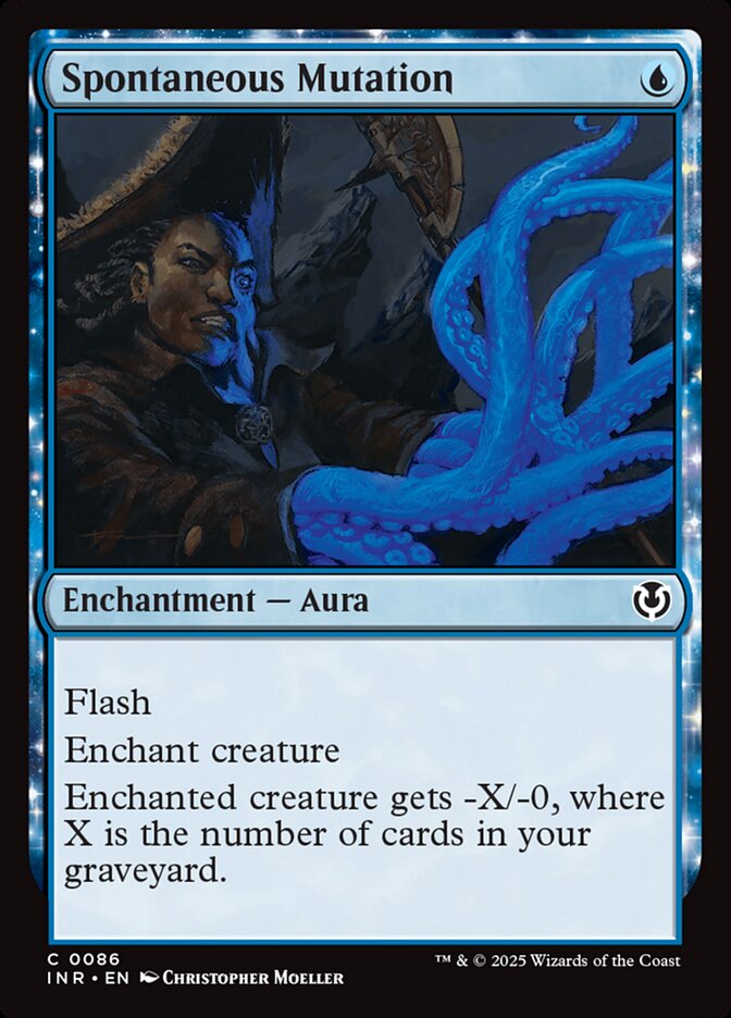 MTG Card Title: Spontaneous Mutation INR/86