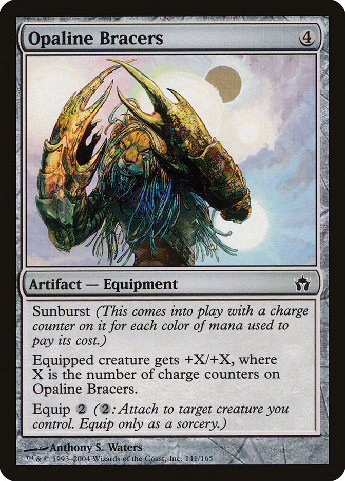 MTG Card Title: Opaline Bracers 5DN/141