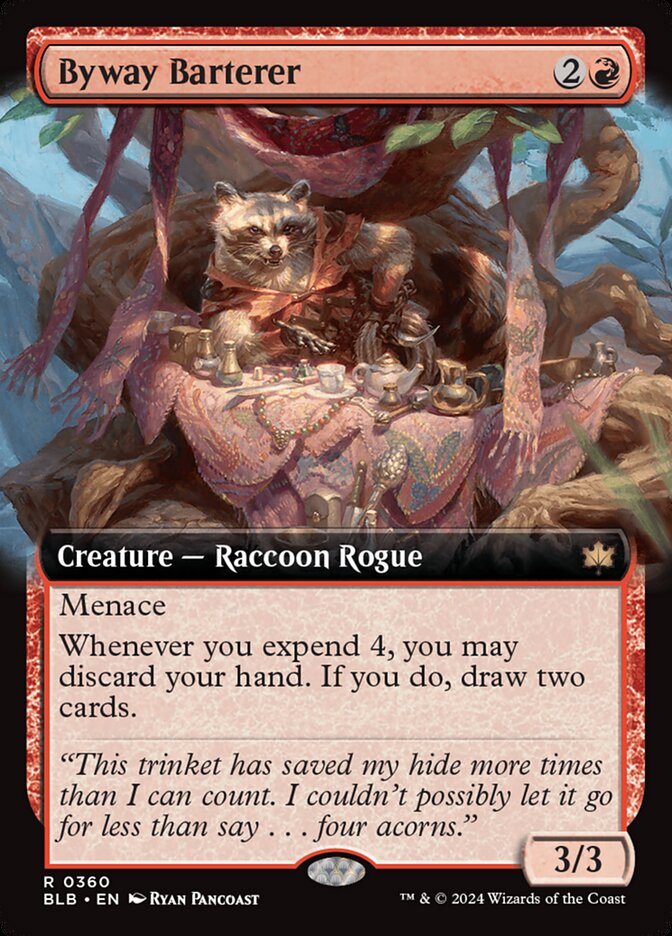 MTG Card Title: Byway Barterer BLB/360