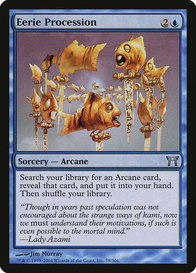 MTG Card Title: Eerie Procession CHK/58