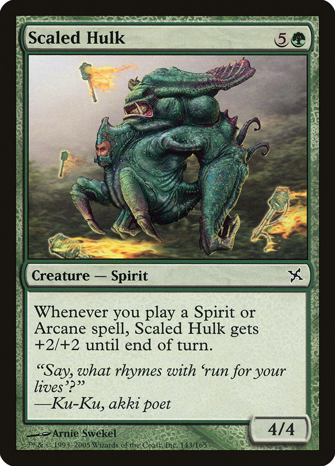 MTG Card Title: Scaled Hulk BOK/143