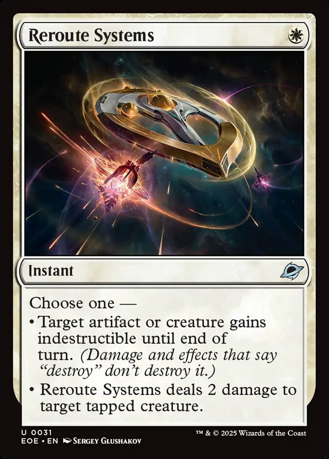 MTG Card Title: Reroute Systems EOE/31
