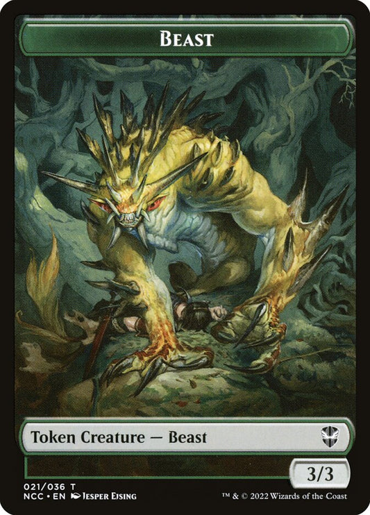 MTG Card Title: Beast TNCC/21