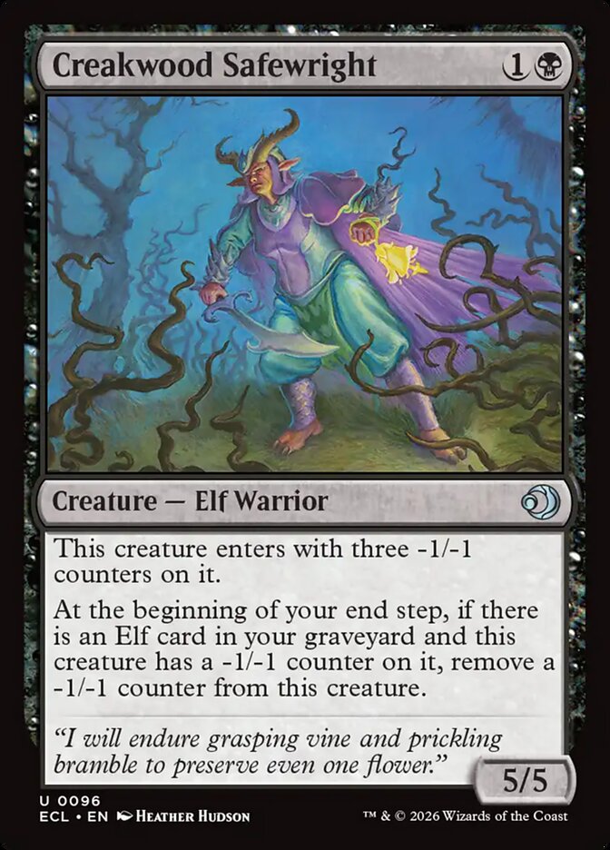 MTG Card Title: Creakwood Safewright ECL/96