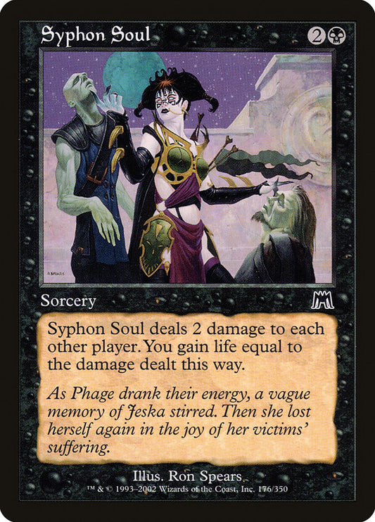 MTG Card Title: Syphon Soul ONS/176