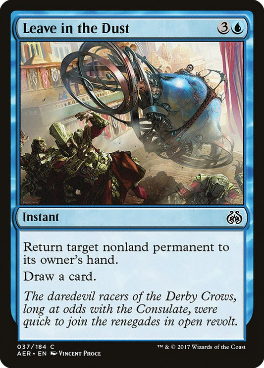 MTG Card Title: Leave in the Dust AER/37