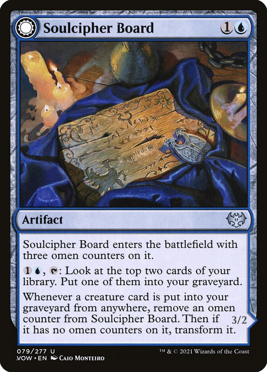 MTG Card Title: Soulcipher Board // Cipherbound Spirit VOW/79