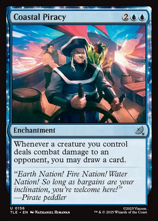 MTG Card Title: Coastal Piracy TLE/156