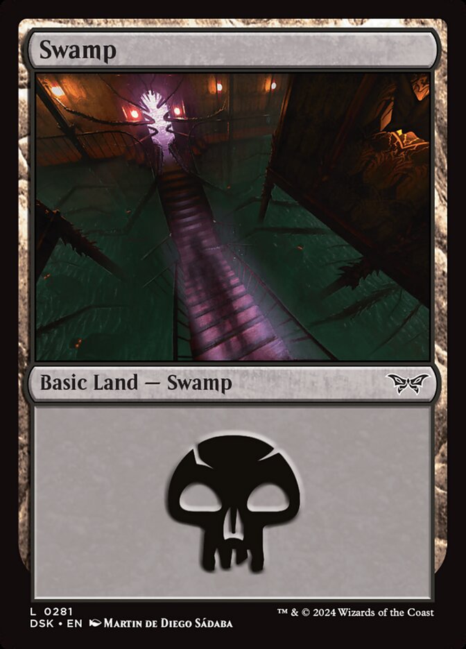 MTG Card Title: Swamp DSK/281