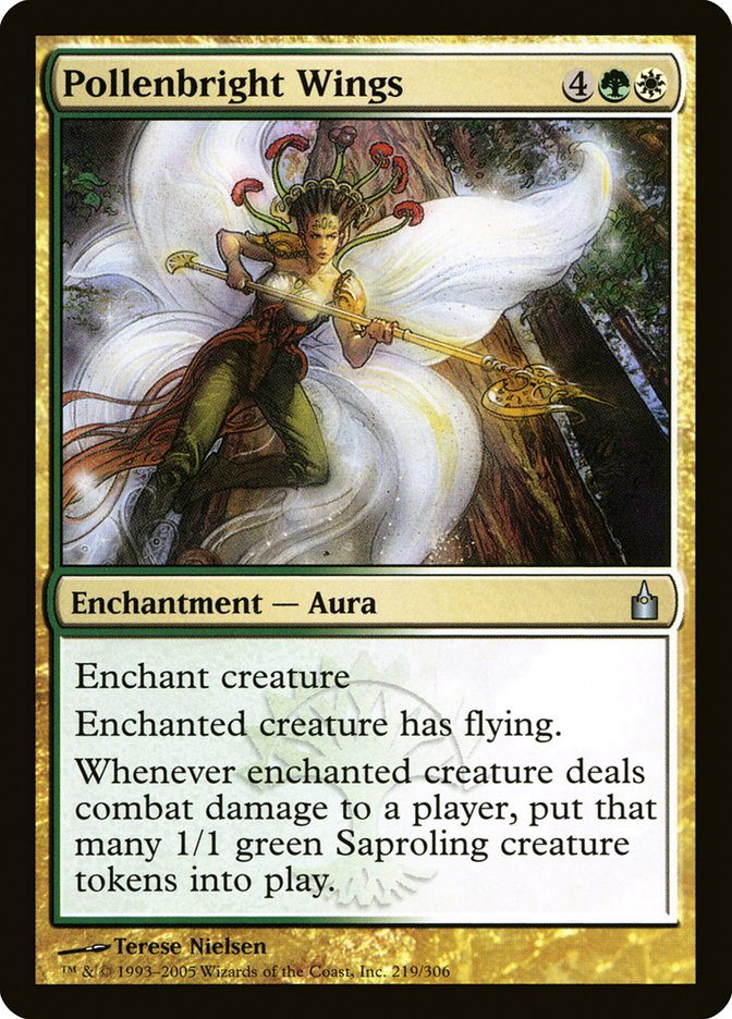 MTG Card Title: Pollenbright Wings RAV/219