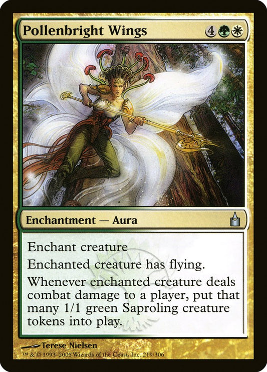 MTG Card Title: Pollenbright Wings RAV/219