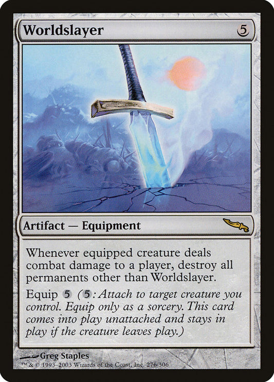 MTG Card Title: Worldslayer MRD/276