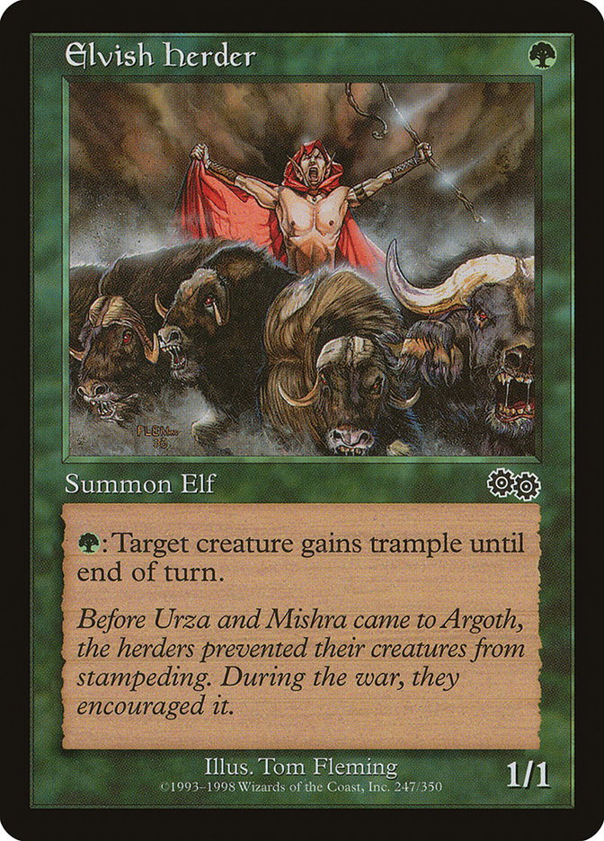 MTG Card Title: Elvish Herder USG/247