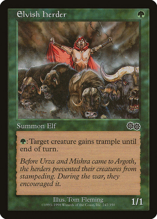 MTG Card Title: Elvish Herder USG/247