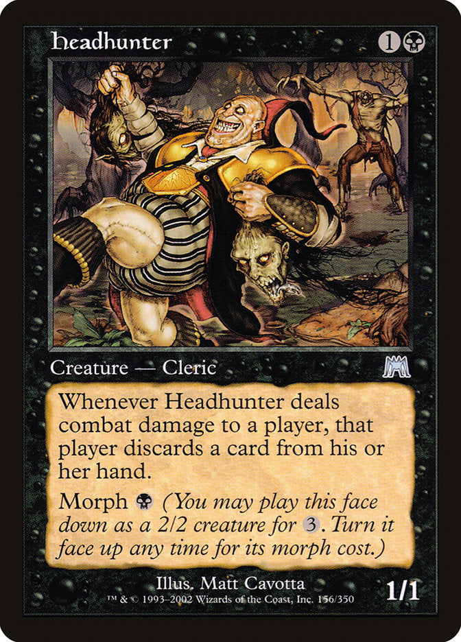 MTG Card Title: Headhunter ONS/156