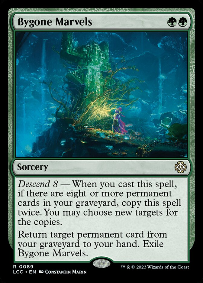 MTG Card Title: Bygone Marvels LCC/89