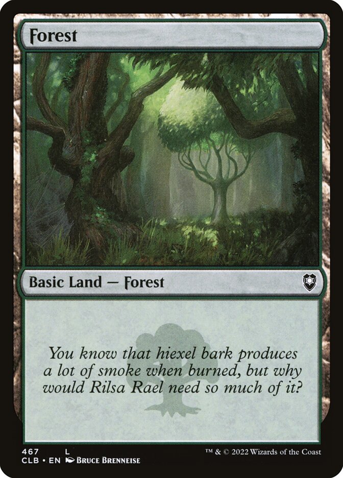 MTG Card Title: Forest CLB/467