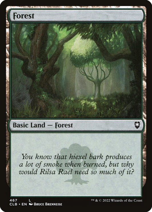MTG Card Title: Forest CLB/467
