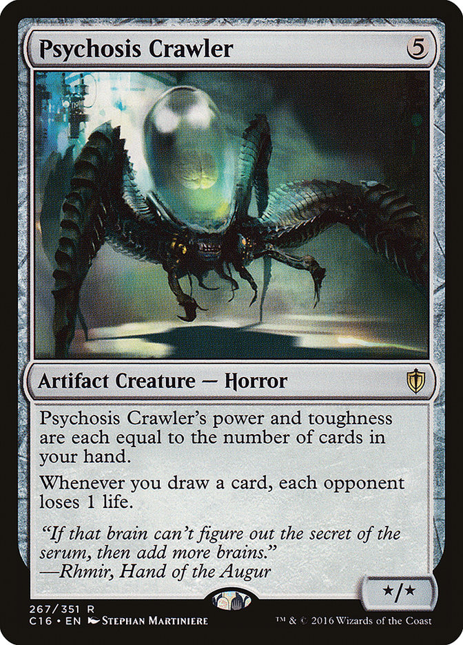 MTG Card Title: Psychosis Crawler C16/267