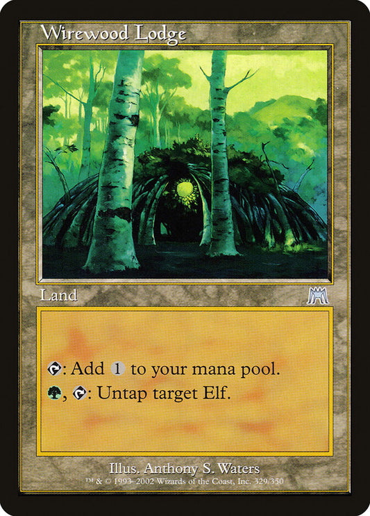 MTG Card Title: Wirewood Lodge ONS/329
