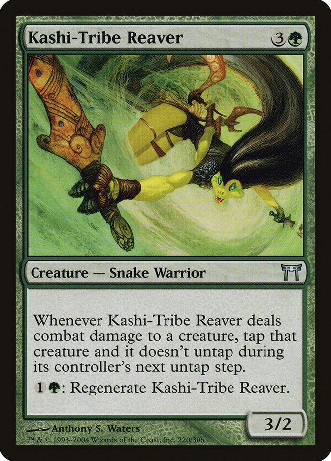 MTG Card Title: Kashi-Tribe Reaver CHK/220