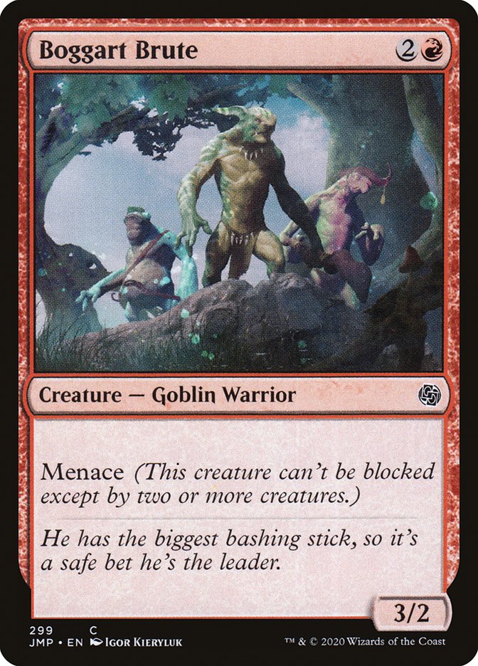 MTG Card Title: Boggart Brute JMP/299