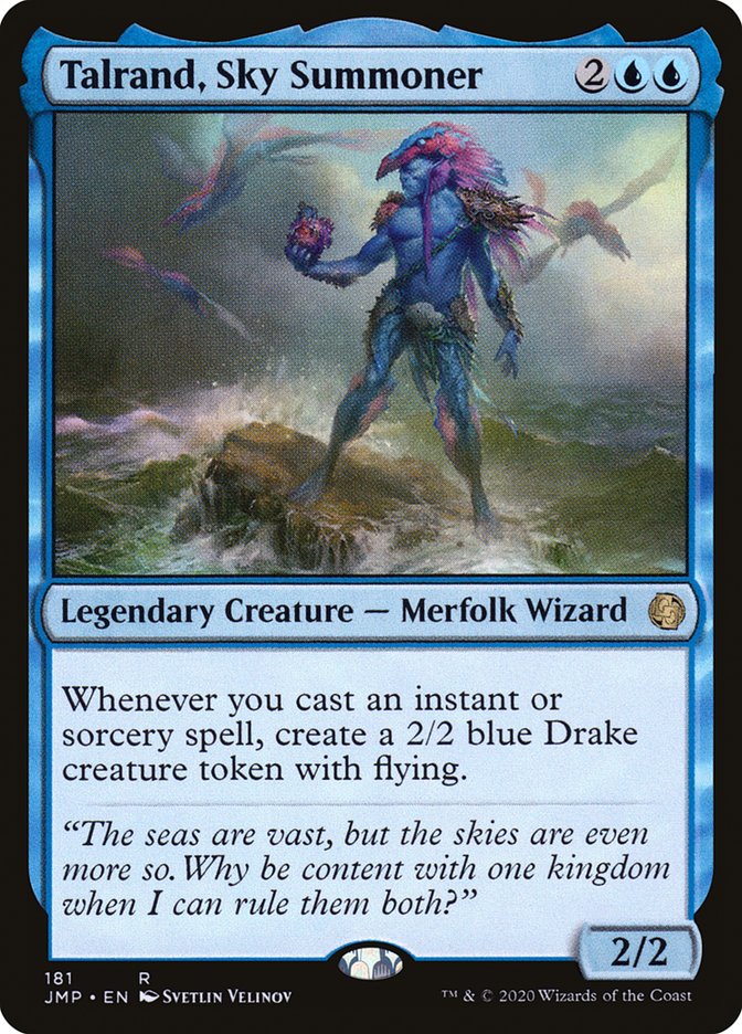 MTG Card Title: Talrand, Sky Summoner JMP/181