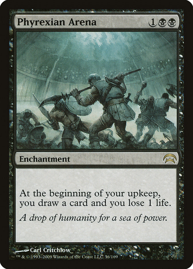 MTG Card Title: Phyrexian Arena HOP/36