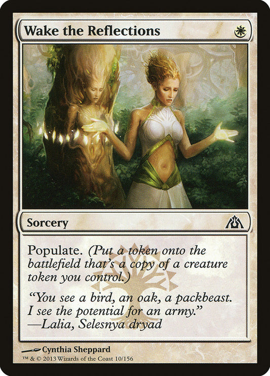 MTG Card Title: Wake the Reflections DGM/10