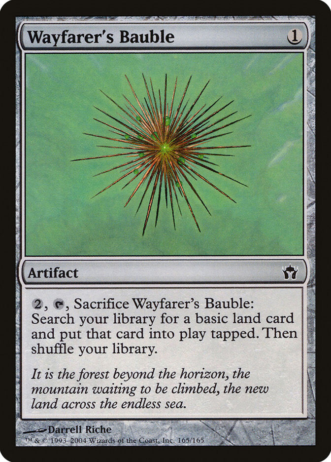 MTG Card Title: Wayfarer's Bauble 5DN/165