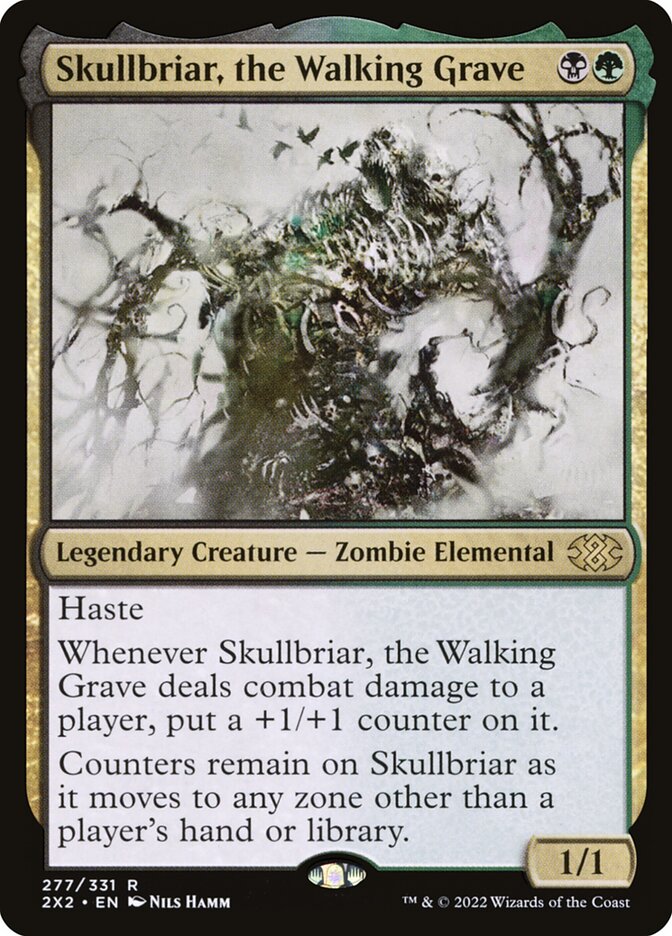 MTG Card Title: Skullbriar, the Walking Grave 2X2/277