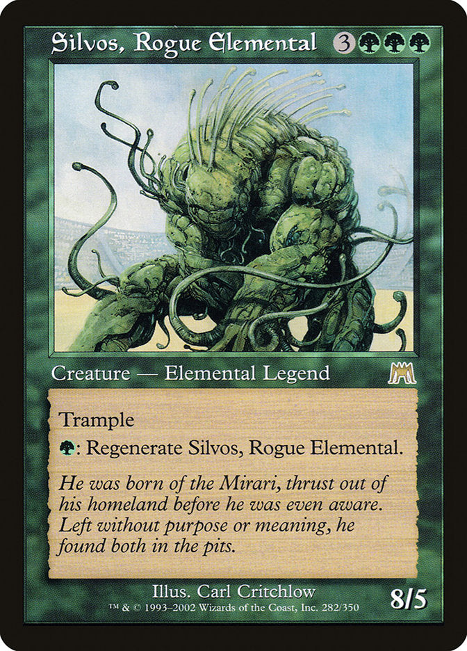 MTG Card Title: Silvos, Rogue Elemental ONS/282