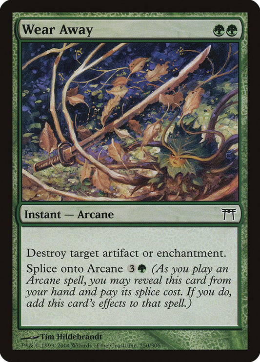 MTG Card Title: Wear Away CHK/250