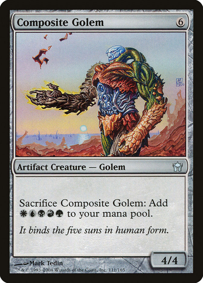 MTG Card Title: Composite Golem 5DN/111