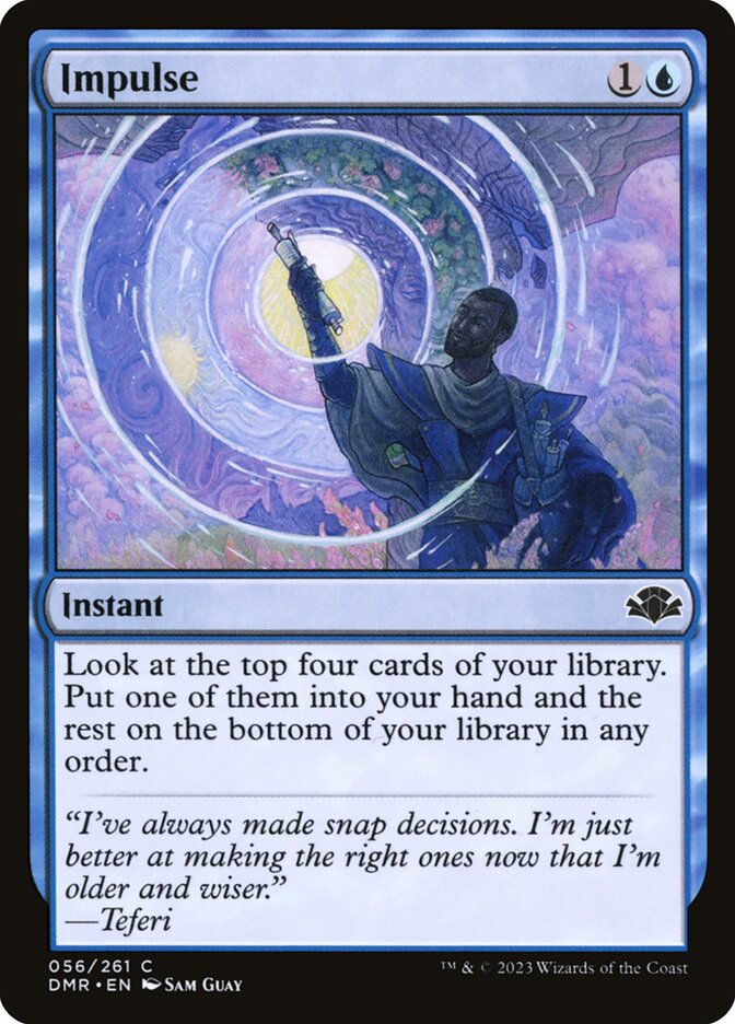 MTG Card Title: Impulse DMR/56