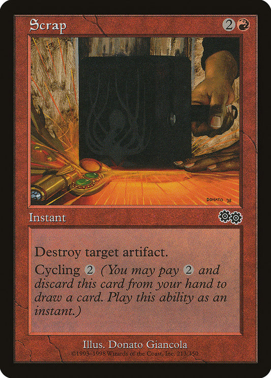 MTG Card Title: Scrap USG/213