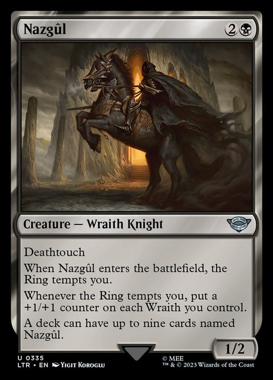 MTG Card Title: Nazgûl LTR/335