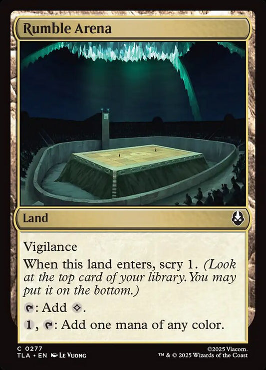 MTG Card Title: Rumble Arena TLA/277