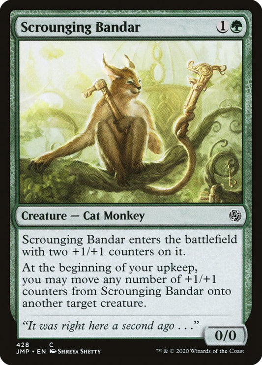 MTG Card Title: Scrounging Bandar JMP/428