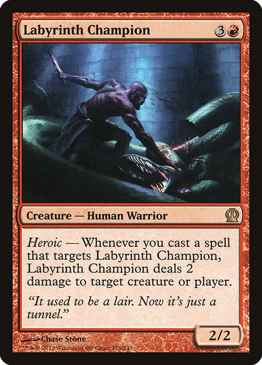 MTG Card Title: Labyrinth Champion THS/126