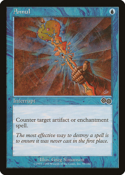 MTG Card Title: Annul USG/59
